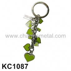 KC1087 - "UNITED COLOR OF BENETTON" Heart Metal Key Chain